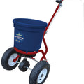 NEW AMERICAN LAWN DELUXE ROTARY SPREADER 29X22X24 IN RED/BLUE