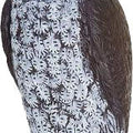 ROTATING HEAD OWL - NATURAL ENEMY SCARECROW 18 IN
