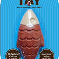 TASTY TOY FISH DOG CHEW TOY  CHICKEN