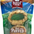 HARVEST MOON PUFFED DONUTS DOG CHEWS 2 CT PEANUT BUTTER