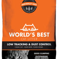 WORLD'S BEST CAT LITTER LOW TRACK & DUST CONTROL 15 LB UNSCENTED