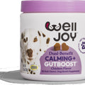 WELLJOY CALMING + GUTBOOST DOG SUPPLEMENT 11.1 OZ