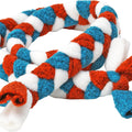 KNOTS OF FUN FOLLOW ME DOG TOY 36 IN MULTI