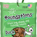 HOUNDATIONS USA TRAINING TREATS W/CARABINER 4 OZ DUCK