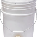 LITTLE GIANT PLASTIC HONEY BUCKET 5 GAL WHITE