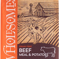 WHOLESOMES GRAIN FREE DOG FOOD 35 LB BEEF/POTATO