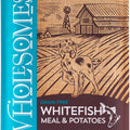 WHOLESOMES GRAIN FREE DOG FOOD 35 LB WHITEFISH/CHICK
