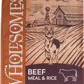 WHOLESOMES WHOLE GRAIN ADULT DOG FOOD 40 LB BEEF/RICE