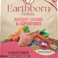 EARTHBORN HOLISTIC UNREFINED WHOLE GRAIN DOG FOOD 4 LB ROASTED RABBIT