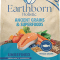 EARTHBORN HOLISTIC UNREFINED WHOLE GRAIN DOG FOOD 4 LB SMOKED SALMON