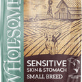 WHOLESOMES SM BREED SENSITIVE SKIN & STOMACH FOOD 12 LB SALMON
