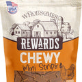 WHOLESOMES REWARDS CHEWY MINI STRIPS 7 OZ CHICKEN