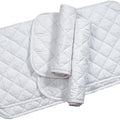 QUILTED LEG WRAP 16 IN-4 PK WHITE