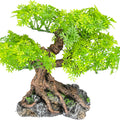 KOMODO BONSAI TREE 9.44X5.515X6.69 DARK GREEN