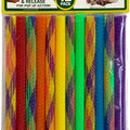 MULTIPET KITTY STRAWS CAT TOY 12 PK ASSORTED