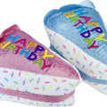 MULTIPET BIRTHDAY CAKE SLICE CAT TOY SM ASSORTED