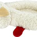 MUTLIPET LAMBCHOP DOG BED 27 IN WHITE