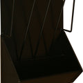 MINI HAY AND GRAIN FEEDER 18 IN BLACK