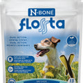 N-BONE FLOSSTA DUAL ACTION DENTAL CHEW 15 CT MINT