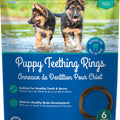 N-BONE PUPPY TEETHING RING 6 CT SALMON