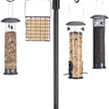 ULTIMATE BIRD FEEDING STATION 7 FT BLACK