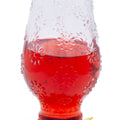 IN BLOOM GLASS HUMMINGBIRD FEEDER 32 OZ MULTI