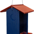 VILLAGE COLLECTION OUTHOUSE BIRD FEEDER 4.25 LB CAP NAVY