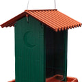 VILLAGE COLLECTION OUTHOUSE BIRD FEEDER 4.25 LB CAP GREEN