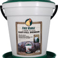 PLASTIC EASY FILL POULTRY DRINKER 6.25 GAL GREEN