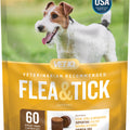 VETIQ FLEA & TICK SOFT CHEW FOR DOGS 9.5 OZ- 60 CT HICKORY SMOKED