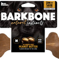 DINOSAUR BARKBONE USA WOOD DOG CHEW MD PEANUT BUTTER