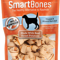 SMARTBONES HEALTHY ALTERNATIVE CHEWS MINI-24 PK SWEET POTATO