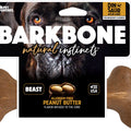 DINOSAUR BARKBONE USA WOOD DOG CHEW BEAST PEANUT BUTTER