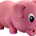 NATURFLEX PIG LATEX DOG TOY BABIES-3.5 IN PINK