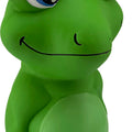 NATURFLEX FROG LATEX DOG TOY LG-8 IN GREEN
