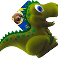 NATURFLEX T-REX LATEX DOG TOY JUMBO-12 IN GREEN