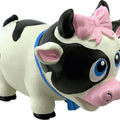 NATURFLEX COW LATEX DOG TOY 8 IN