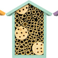 BETTER GARDENS BEE HOUSE 8X6X3.5 IN ASSORTED