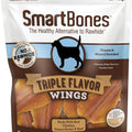 SMARTBONES TRIPLE FLAVOR WINGS 10 PK PEANUT BUTTER