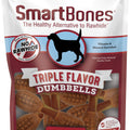 SMARTBONES TRIPLE FLAVOR DUMBBELLS 10 CT CHICKEN