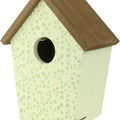 DECORATIVE BLUEBIRD HOUSE - SPRING IVY  WHITE