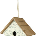 DECORATIVE WREN HOUSE - IVY PERCH  WHITE
