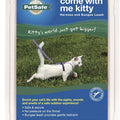 COME WITH ME KITTY CAT HARNESS & BUNGEE LEASH SM LILAC