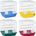 ECONOMY PARAKEET/COCKATIEL CAGE 16X14X18IN ASSORTED
