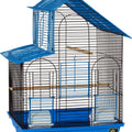 HOUSE STYLE PARAKEET CAGE 16X14X24 IN ASSORTED