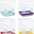 ECONOMY PARAKEET/COCKATIEL CAGE 16X16X22 IN ASSORTED