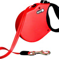 ALCOTT ADVENTURE RETRACTABLE BELT LEASH LG-16FT BRIGHT RED