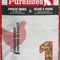 PUREBITES FREEZE DRIED DOG TREATS 1.4 OZ CHICKEN BREAST