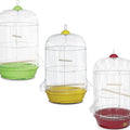ROUND CAGE FOR SMALL BIRDS 13X13X26 IN ASSORTED