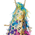 CALYPSO CREATIONS FIESTA HANDBAG BIRD TOY 7X9 IN